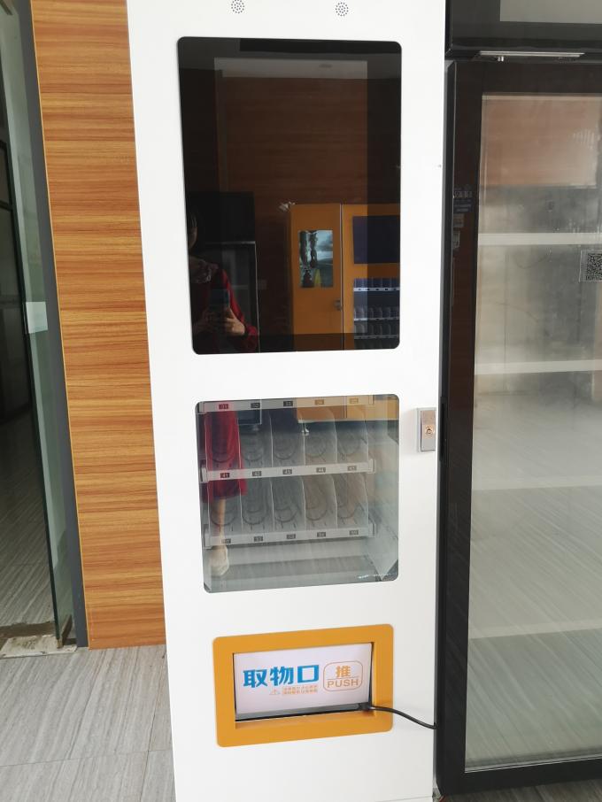 凍結温度システムが付いている二重緩和されたガラスの小型自動販売機