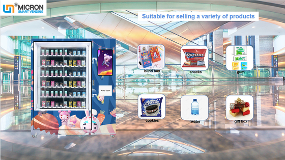 リモート・コントロール タッチ画面の自動販売機スマートなシステムが付いている自動販売機