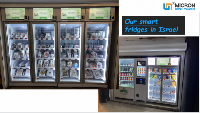 カード読取り装置とのエネルギー飲み物の新鮮な果物冷却装置販売を販売する体育館の自動販売機