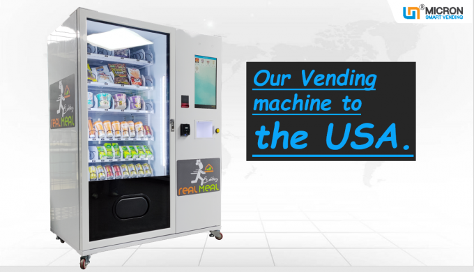 Accept E札入れの自動販売機を軽食の飲み物の食糧タバコを販売するためにカスタマイズするため