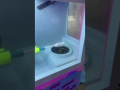 ミクロン ストリート 食品 綿菓子 自動販売機 32種類の果物味と花の形