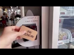 スマート冷蔵庫自販機の買い物流