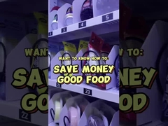 健康食品の自動販売機 暖房用のマイクロ波