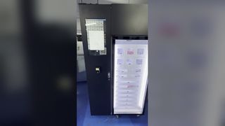 冷却シングルドアロッカー自動販売機