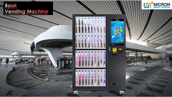 Size注文のBooks Vending Machine WithビルPayment System Micronのスマートな販売