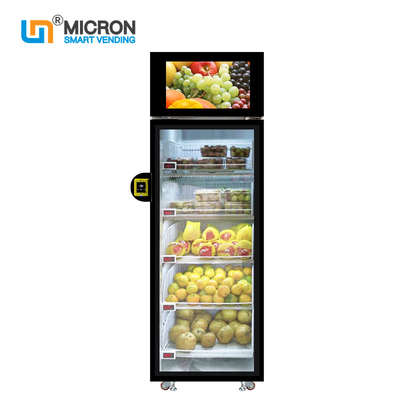 スマートな冷却装置グラブおよび自動販売機ドアの果物と野菜を開ける電気ロックのカード読取り装置が付いている行くため