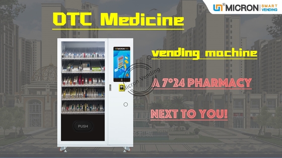 Medical OTC Medicine Vending Machine 5 Floors Total 175 Tracks