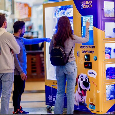 質  Smart Pet Medicine & Supplies Vending Machine with Side Lockers for Pet Stores & Veterinary Clinics 工場