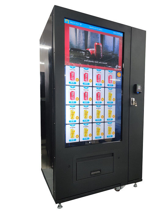 スナック 食品 飲料 自動販売機 冷却システム 3-20°C 調整可能な大きな画面の飲料自動販売機