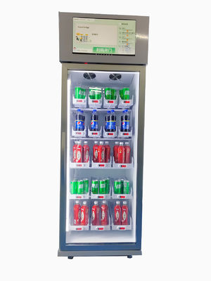 カード読取り装置とのエネルギー飲み物の新鮮な果物冷却装置販売を販売する体育館の自動販売機