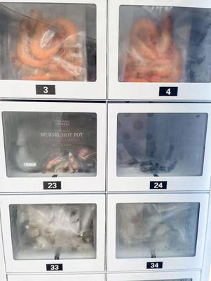 新鮮な魚介類用効率的なR290冷媒自動販売機