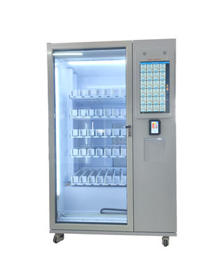 ガラスびん飲料自販機 タッチスクリーン付エレベーターミドルピックアップ スマートシステム