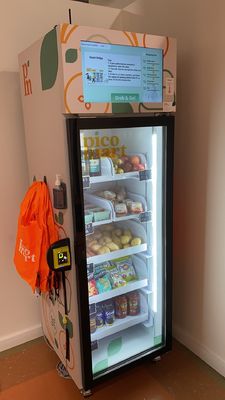 マイクロン スマート自動販売生鮮食品スナック ドリンク スマート冷蔵庫自動販売機カード リーダー付き