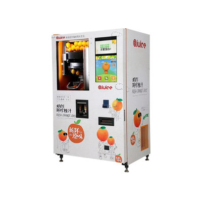 自動洗浄システム付きの自然新鮮な100%オレンジジュース販売機