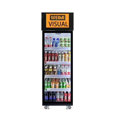 インテリジェント アルゴリズムのAI駆動の自動販売機 スナック 飲料 新鮮食品 果物 フリージング