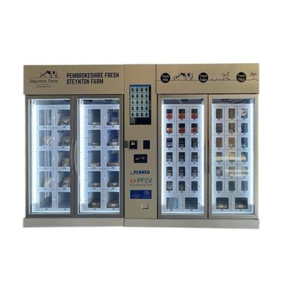 カスタマイズ可能なロッカー自動販売機 新鮮な冷凍農産物のためのスマート冷却冷凍システム自動販売機