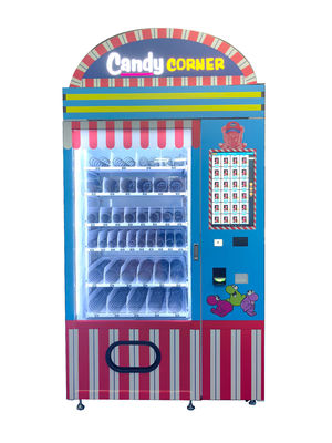 スマートキャンディーコーナー販売機 21.5インチタッチスクリーン 多重決済オプションのキャンディー販売機