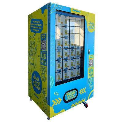 55インチのタッチスクリーン 皮膚ケア製品 セフォラ カードリーダー付き自動販売機