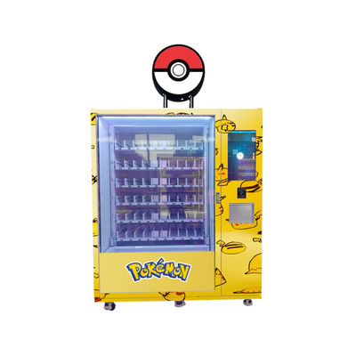支払いシステムとインターネット接続でポケモン玩具と取引カードのための自動販売機をカスタマイズします