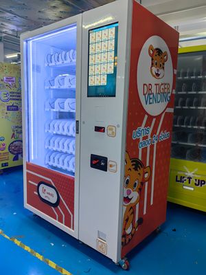 無人小売 便利店 スマートプロモーションシステム付き スナック食品販売機