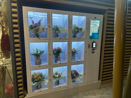 高容量ロッカー 自動販売機 新鮮な花のためのカスタマイズ可能なロッカー 農産物