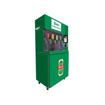 R290冷媒セルフサービス自動販売機 10インチタッチスクリーン 簡単なビール選択とキャッシュレス決済