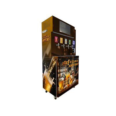 自営業自動販売機 W97*D66*H205 Cm インターネット 4G SIM カード/LAN でビジネスに革命を起こす