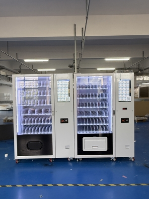 21.5インチタッチスクリーン 冷凍食品販売機 -22-20°C 冷却システム W166*D71*H217 Cm