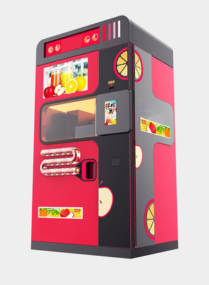 自動洗浄・カード決済機能付きフレッシュオレンジジュース自動販売機