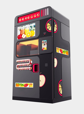 自動洗浄・カード決済機能付きフレッシュオレンジジュース自動販売機