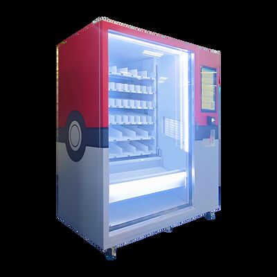 21.5インチタッチスクリーン搭載TCG自動販売機、複数決済とカスタマイズ可能なステッカーに対応
