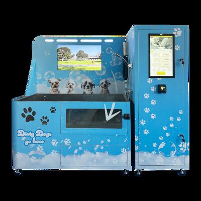公園,コミュニティ,商業用場所のためのセルフサービス犬洗浄機