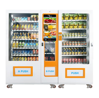 販売法によってびん詰めにされる缶詰にされた飲み物、ソーダ自動販売機、コークスの販売、ミクロンのためのOEM ODM媒体の自動販売機の金属フレーム