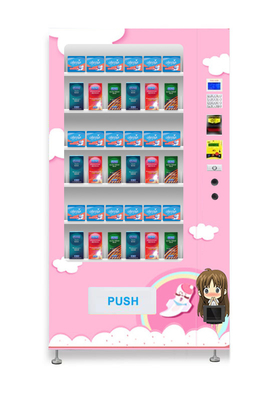 多数の支払の選択の注文の熱い販売のコンドームそしてナプキンの自動販売機