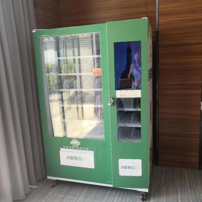 エレベーターが付いている容量337-662のコンベヤーの自動販売機/サラダ野菜のフルーツの自動販売機