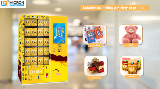 モールのasvertisementのmanagementnが付いている幸運な箱およびギフトの自動販売機